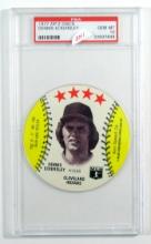 1977 Zip'z Discs Hall of Famer Dennis Eckersley Cleveland Indians. Graded P