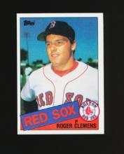 1985 Topps ROOKIE Baseball Card #181 Rookie Roger Clemens Boston Red Sox