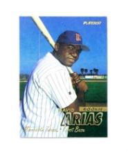 1997 Fleer ROOKIE Baseball Card #512 Rookie Hall of Famer David Arias (Davi