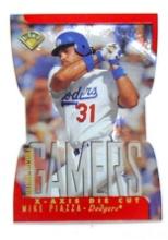 1997 Leaf Silver X-Axis GAMERS (Fractal Matrix Die-Cut) Parrallel Baseball