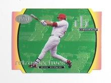 1998 Upper Deck (Retrspectives) Insert Baseball Card #11/30 Mark McGwire St