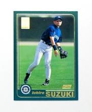 2001 Topps ROOKIE Baseball Card #726 Rookie Hall of Famer Ichiro Suzuki Sea