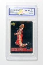 2003 Upper Deck Magazine ROOKIE Basketball Card #UD-1 Rookie LeBron James C