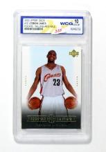 2003 Upper Deck LeBron James ROOKIE Basketball Card #12 Rookie LeBron James