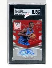 2014-15 Panini Donruss Elite ROOKIE  Basketball Card #24 Rookie Joel Embiid
