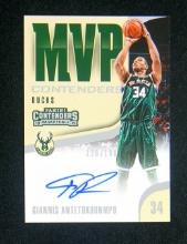 2018-19 Panini Contenders (MVP Contenders Autographs) Insert Basketball Car