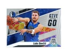 2019-20 Panini Mosaic (Give and Go) Insert Basketball Card #10 Luka Doncic