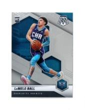 2020-21 Panini Mosaic ROOKIE Basketball Card #202 Rookie LaMelo Ball Charlo
