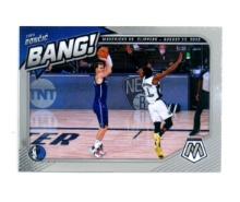 2020-21 Panini Mosaic (Bang ) Insert Basketball Card #1 Luka Doncic Dallas