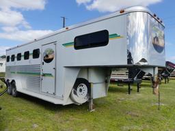 2007 Adams Livestock Trailer