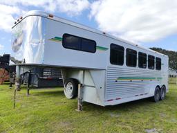 2007 Adams Livestock Trailer