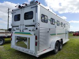 2007 Adams Livestock Trailer