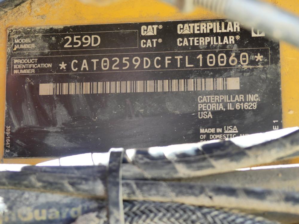 2016 Caterpillar 259D