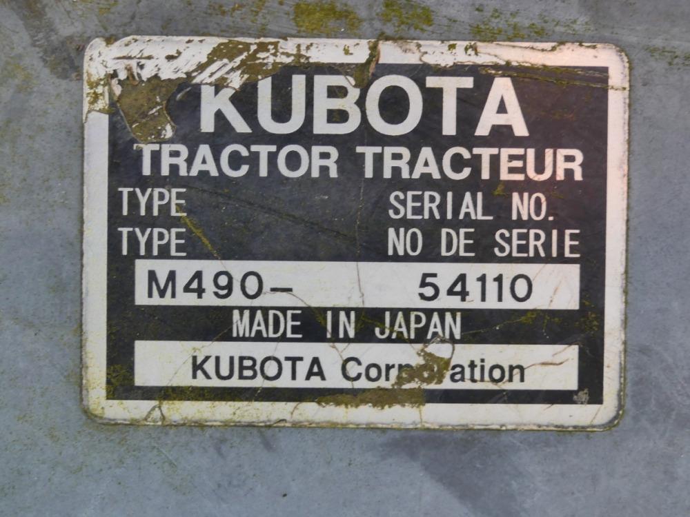 Kubota M4900 Utility Special