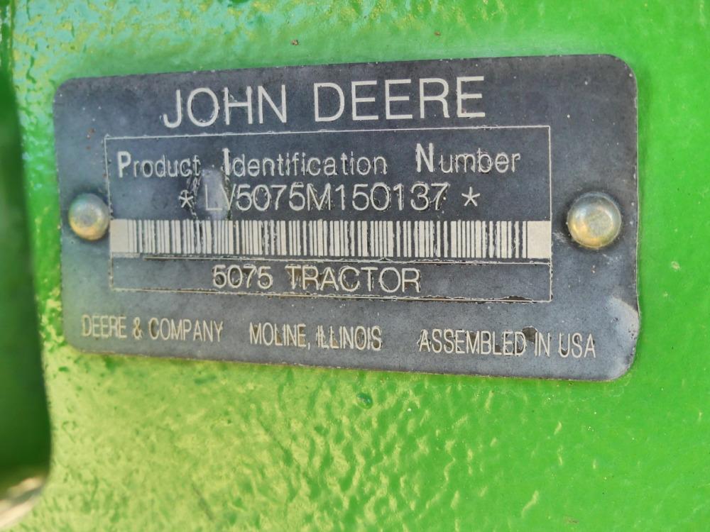 John Deere 5075M