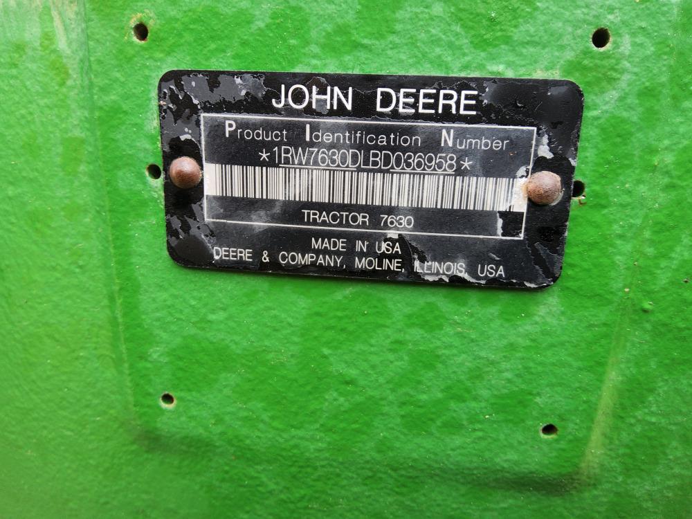 John Deere 7630