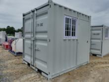 9' Container w/ Door & Window