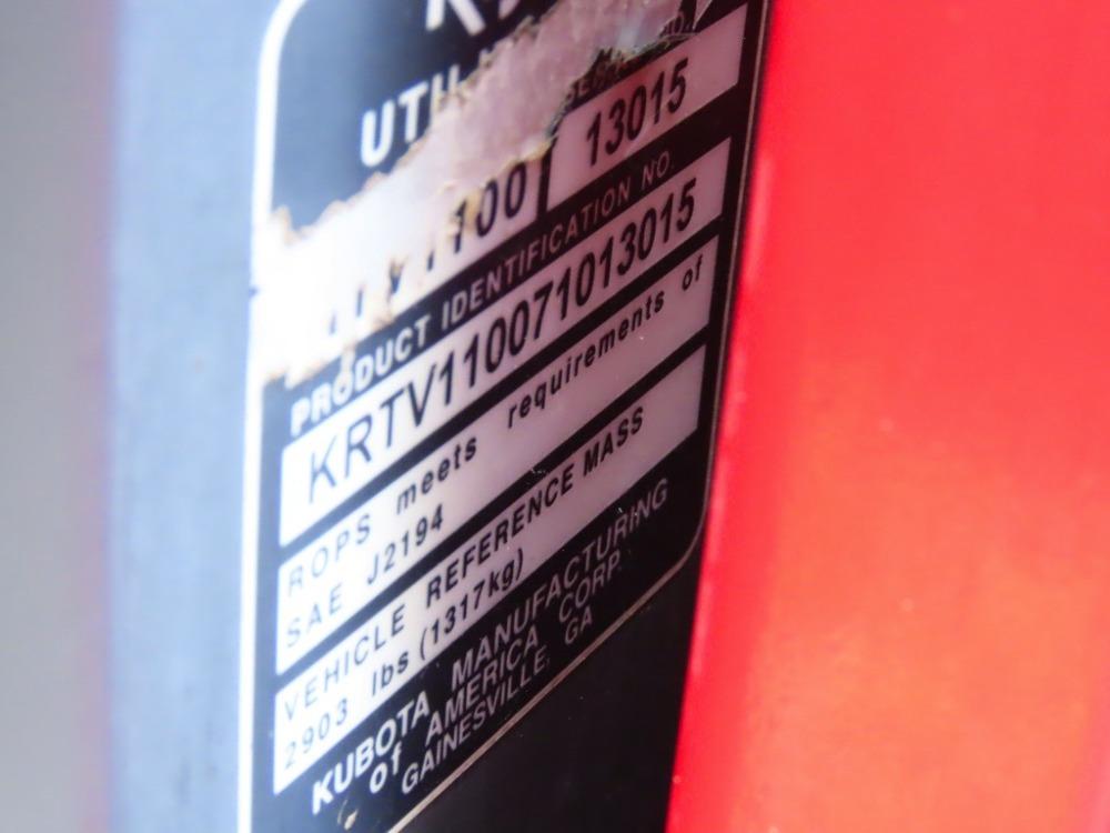 2008 Kubota RTV1100