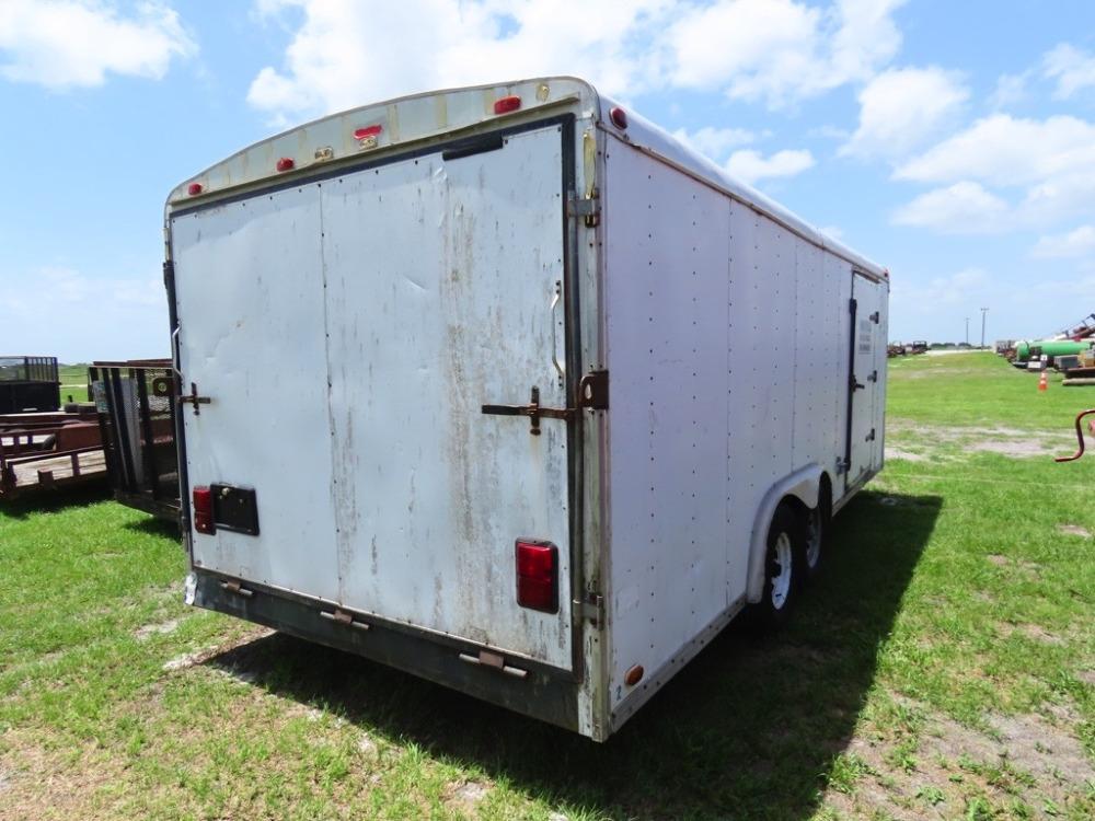 1999 Haulmaster 20' x 9' Dual Axle Utility Trailer