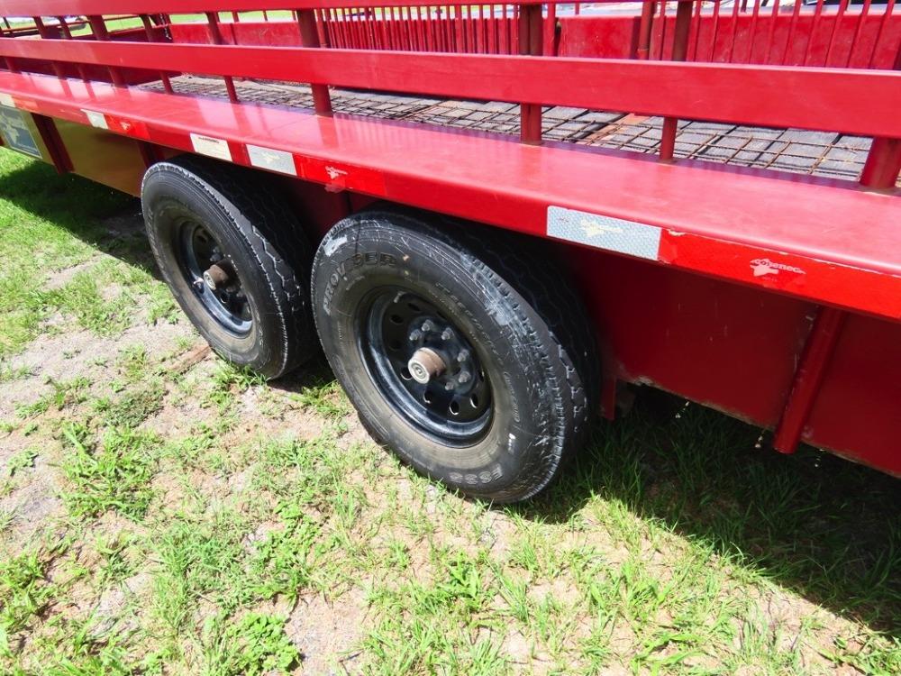 2016 Gooseneck 24' Stock Trailer