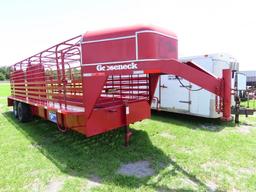 2016 Gooseneck 24' Stock Trailer
