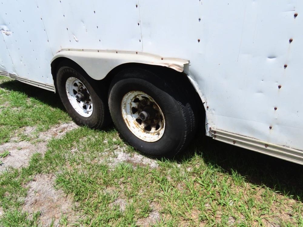 1999 Haulmaster 20' x 9' Dual Axle Utility Trailer