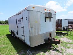 1999 Haulmaster 20' x 9' Dual Axle Utility Trailer