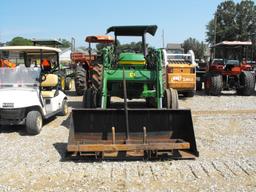 JOHN DEERE 2755 WITH 245 LOADER/BUCKET/HAY SPEAR