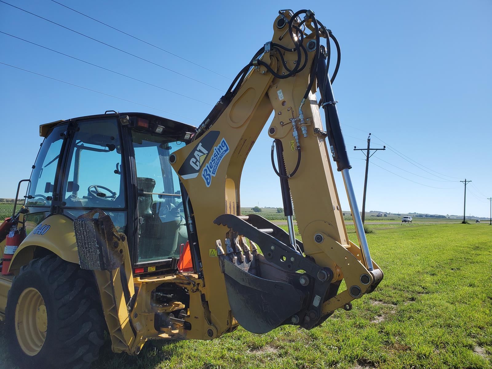 2008 Caterpillar 420E Backhoe Loader