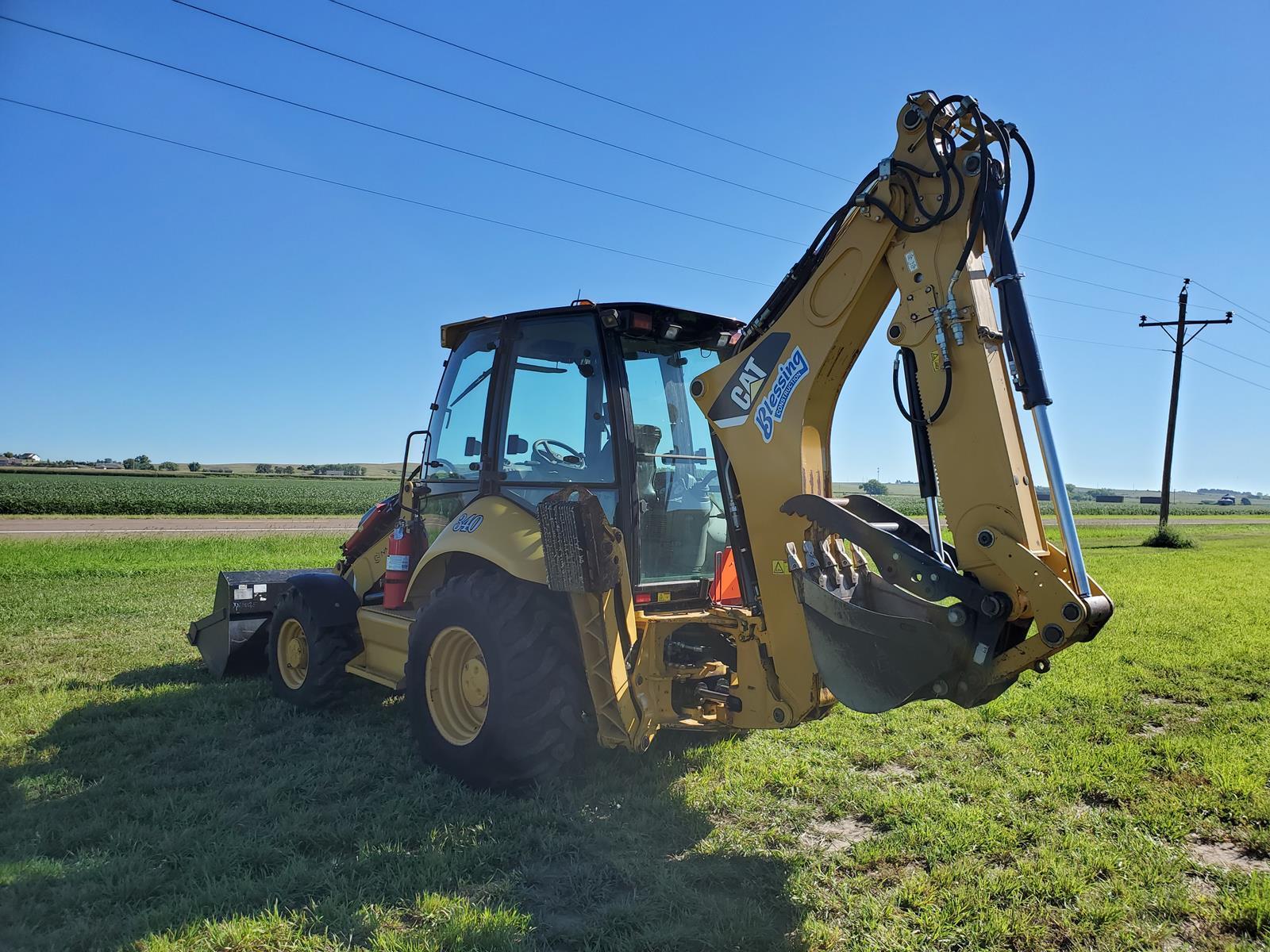 2008 Caterpillar 420E Backhoe Loader