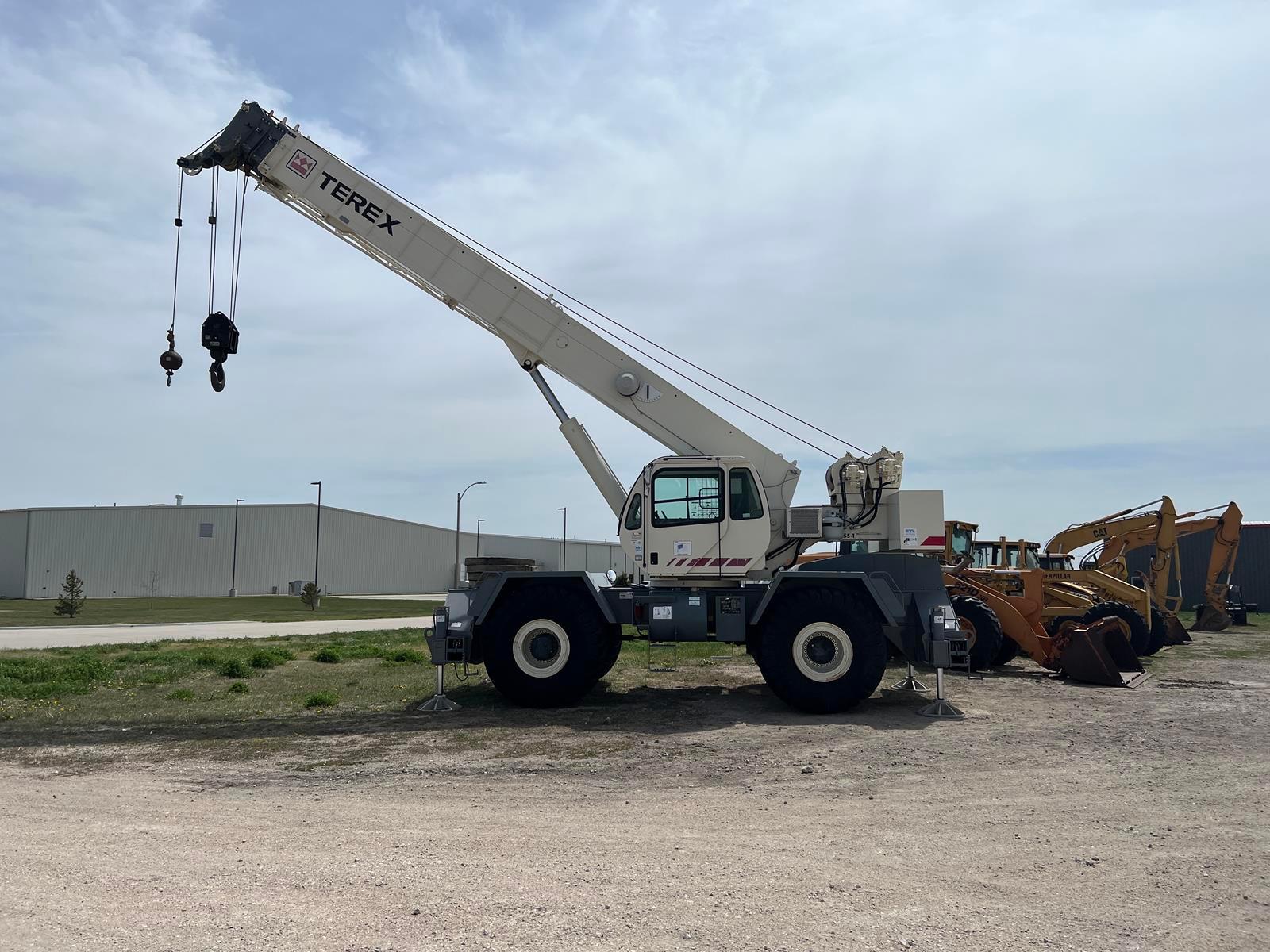 2008 Terex Rt 555-1 55ton Rough Terrain Crane