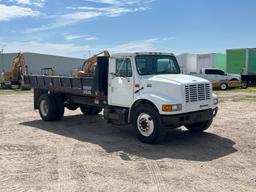 2000 International 4700 Flatbed Dump Truck - Diesel