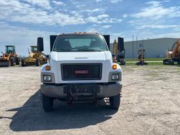 2007 Gmc C7500 Flatbed Dump Truck - Gasoline