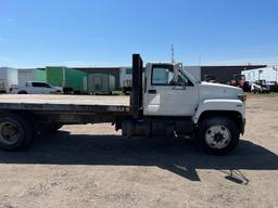 1991 Gmc Flatbed Dump Truck - Diesel