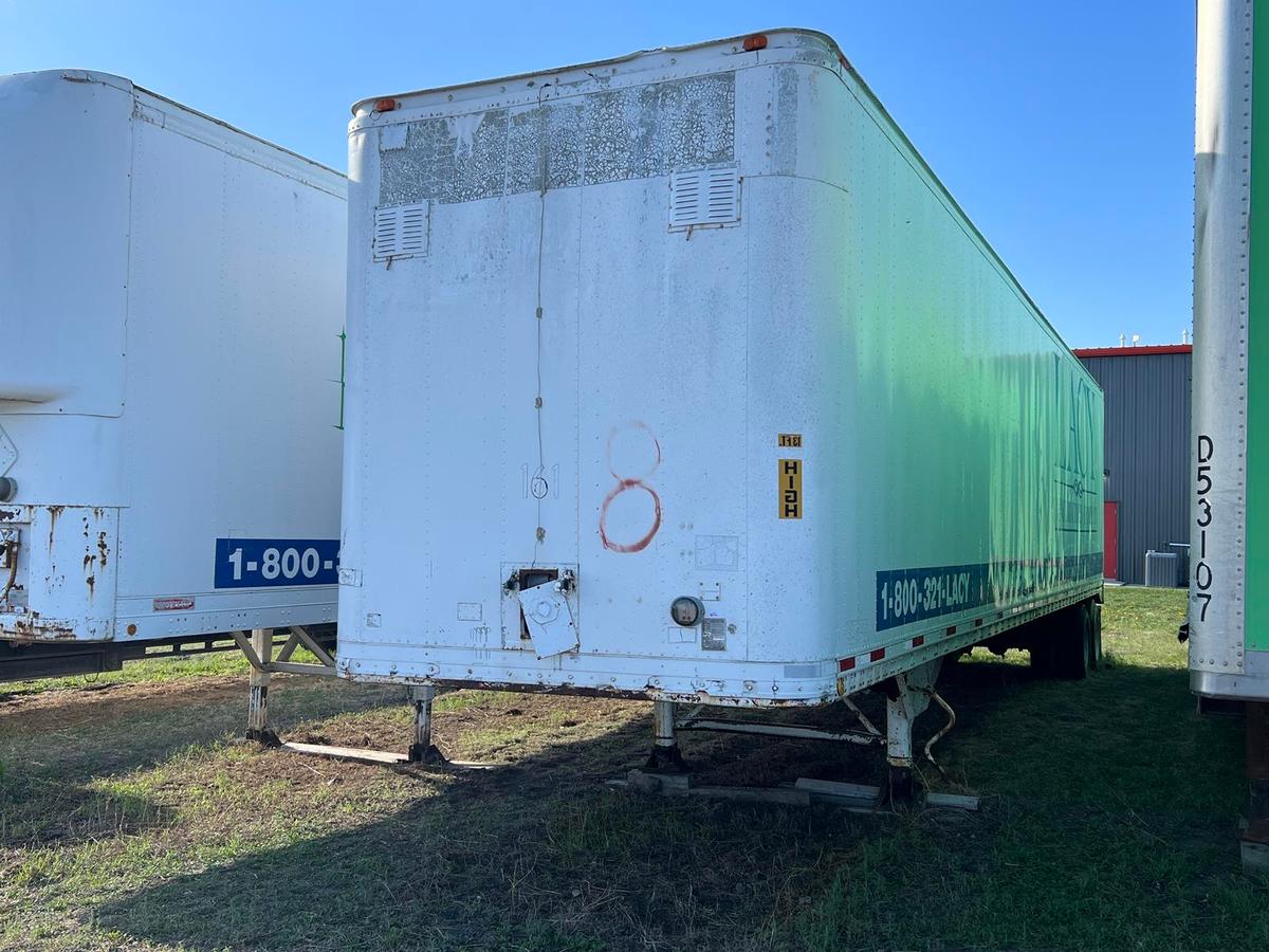 1977 Stoughton 44ft Enclosed Dry Van Trailer