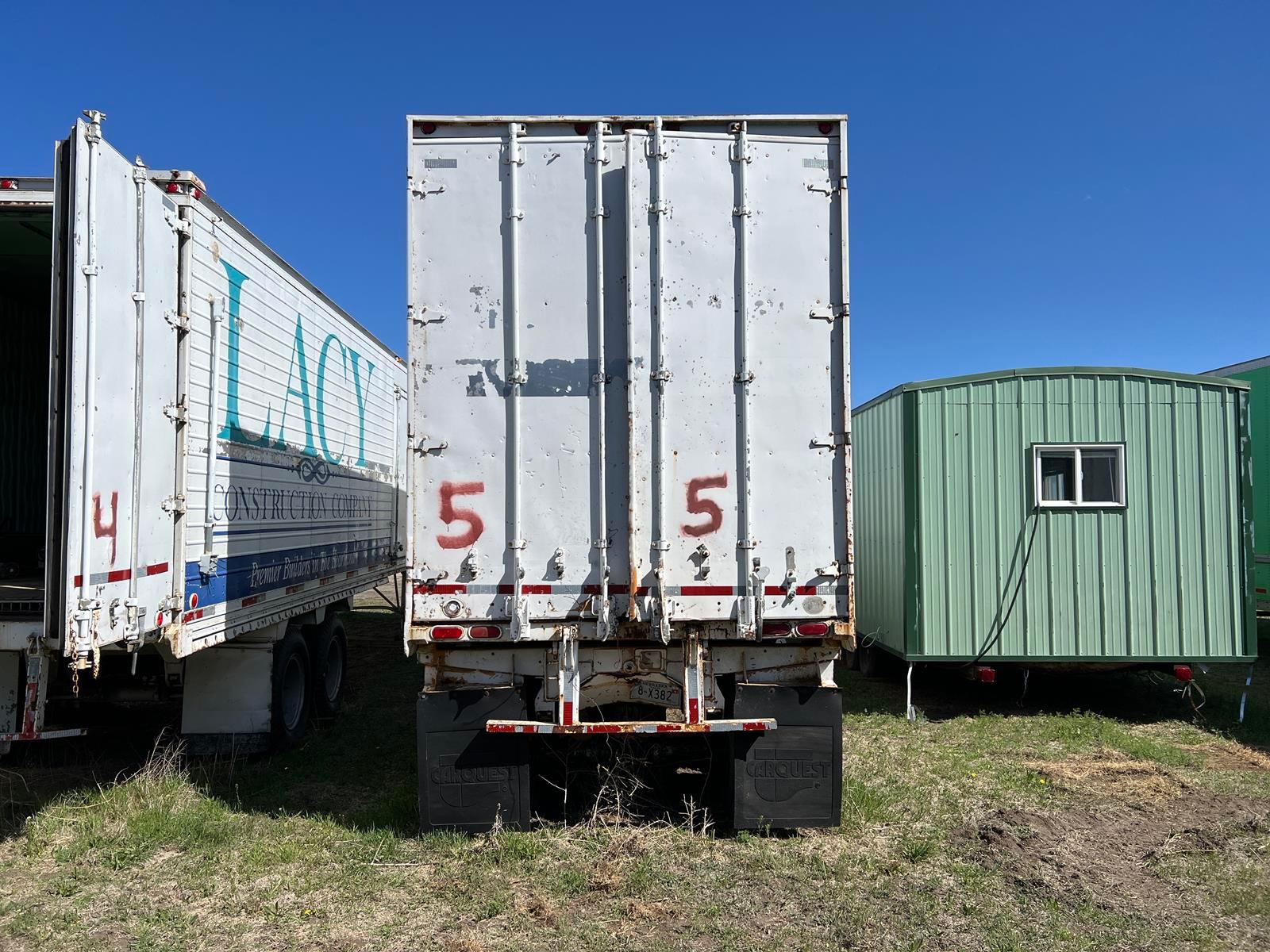 Freuhauf 40ft Enclosed Dry Van Jobsite Trailer