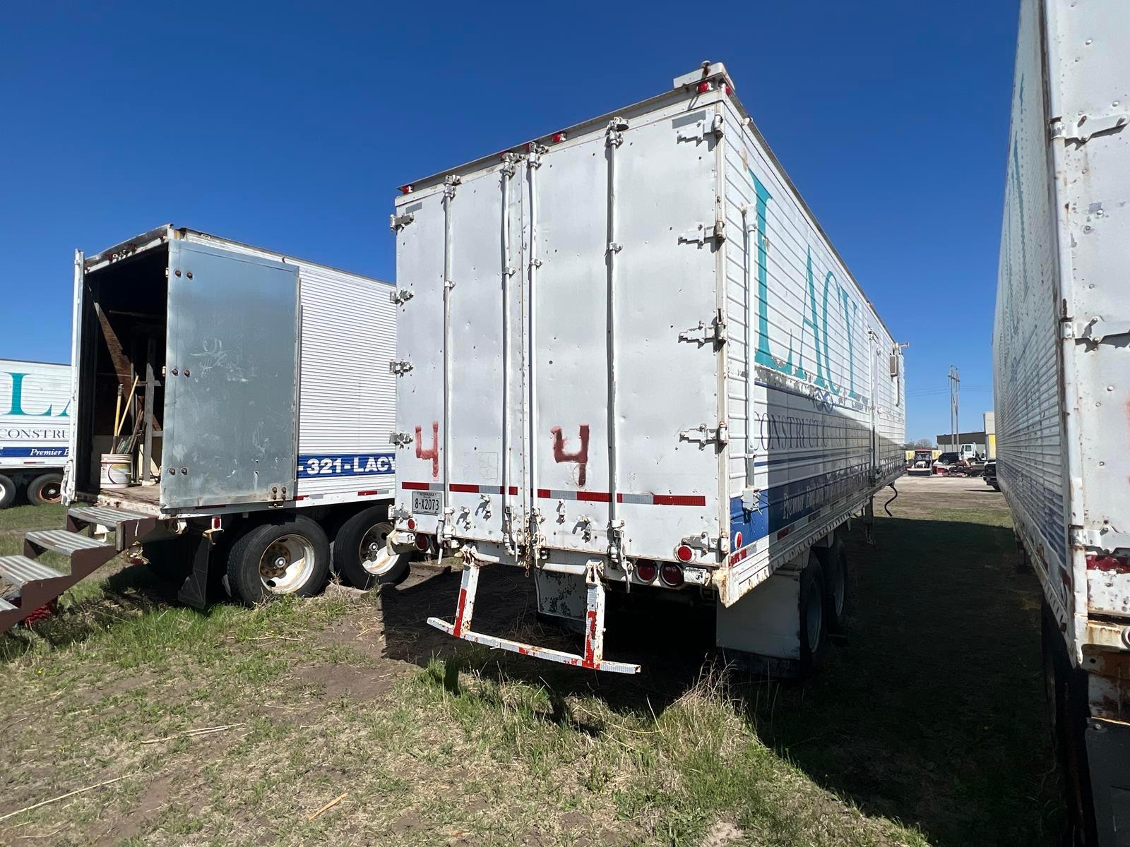 1965 Timpte 40ft Enclosed Dry Van Jobsite Trailer