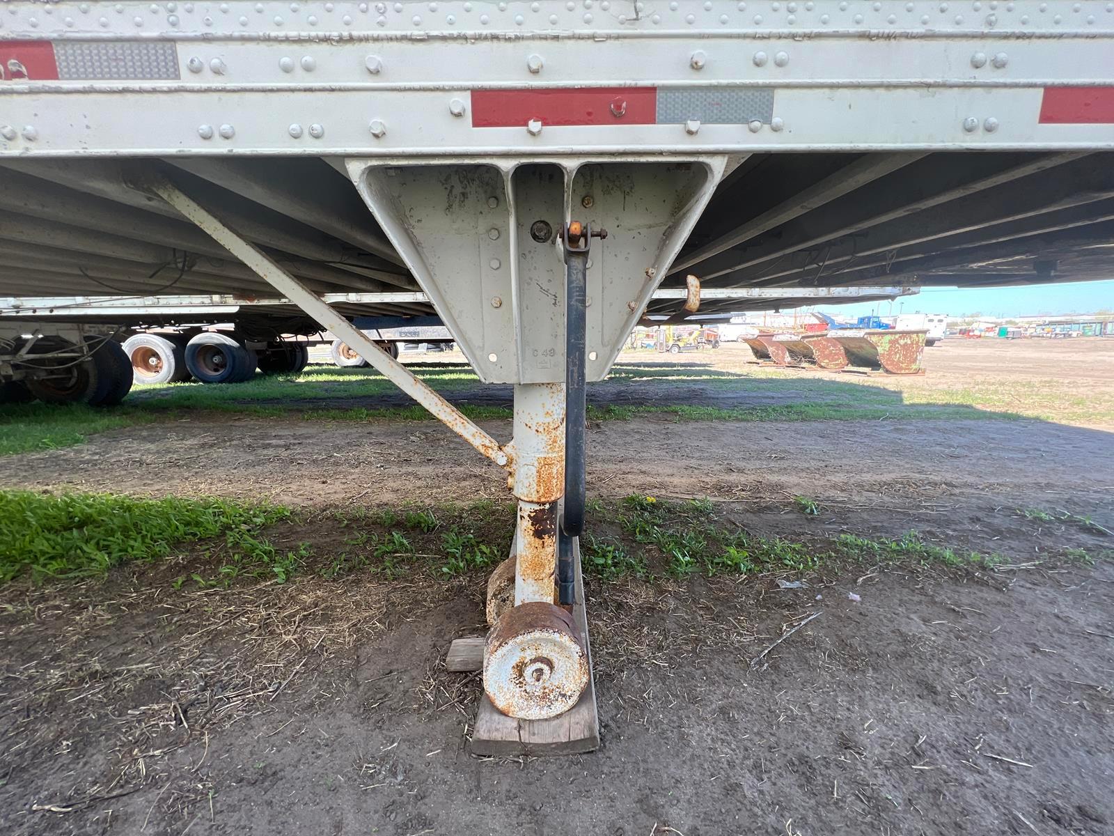 1949 Brown 41ft Enclosed Dry Van Jobsite Trailer