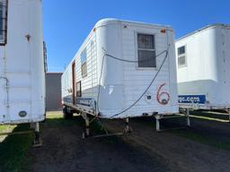 1949 Brown 41ft Enclosed Dry Van Jobsite Trailer