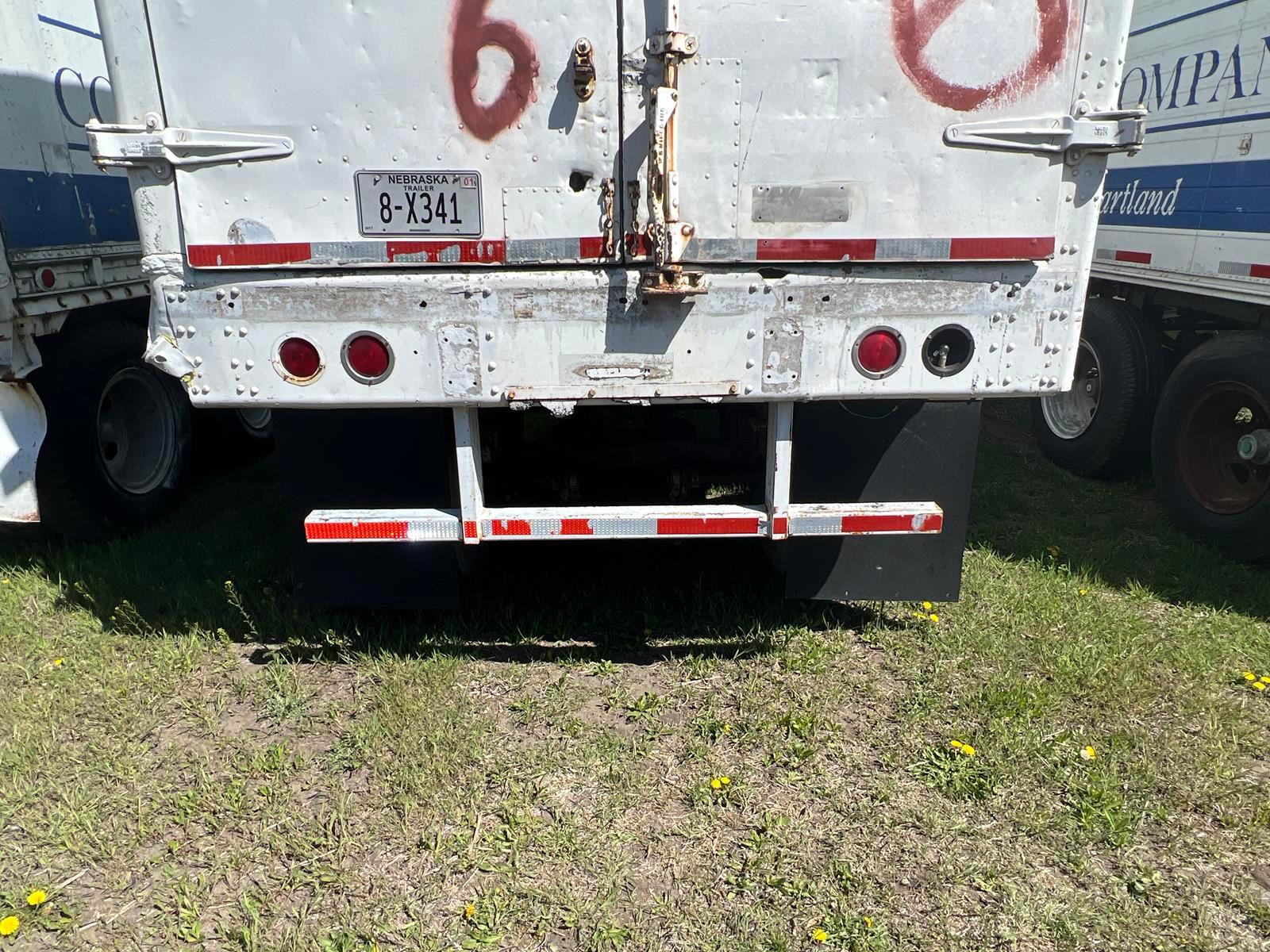 1949 Brown 41ft Enclosed Dry Van Jobsite Trailer