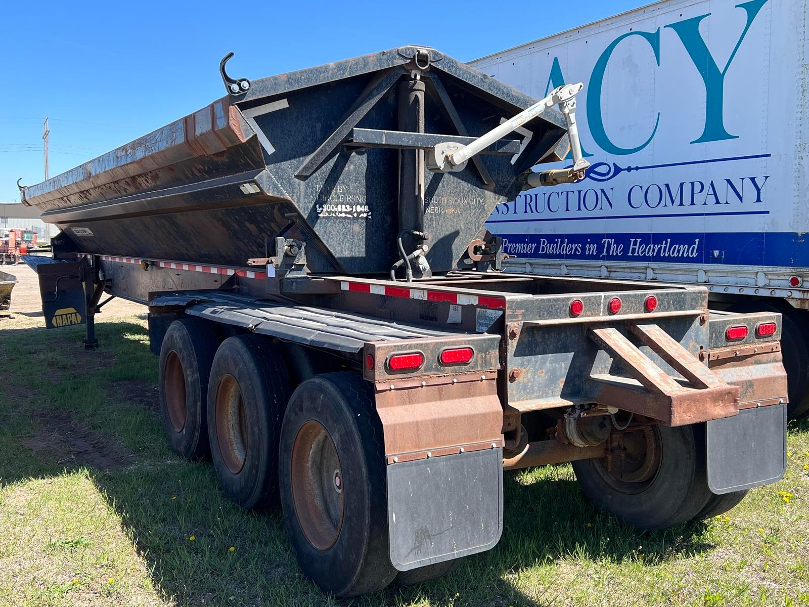 1999 Circle R Ss443 Side Dump Trailer