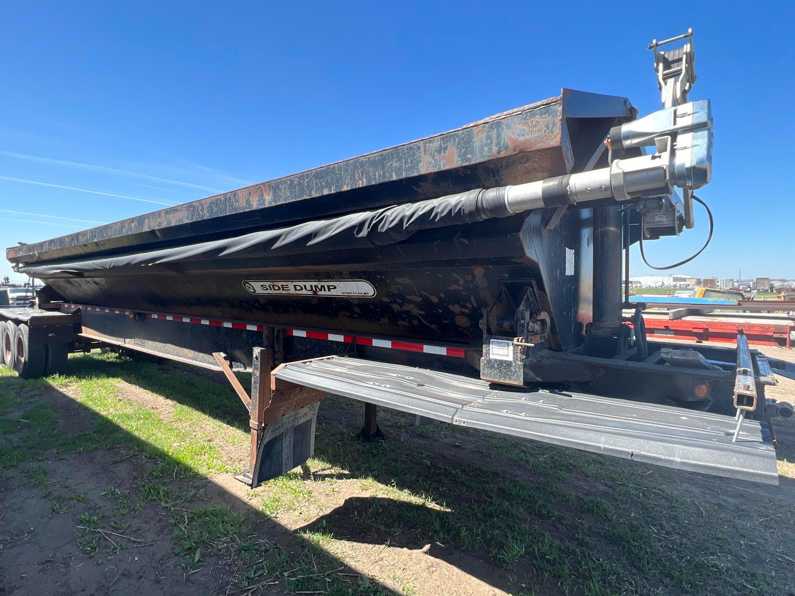 1999 Circle R Ss443 Side Dump Trailer