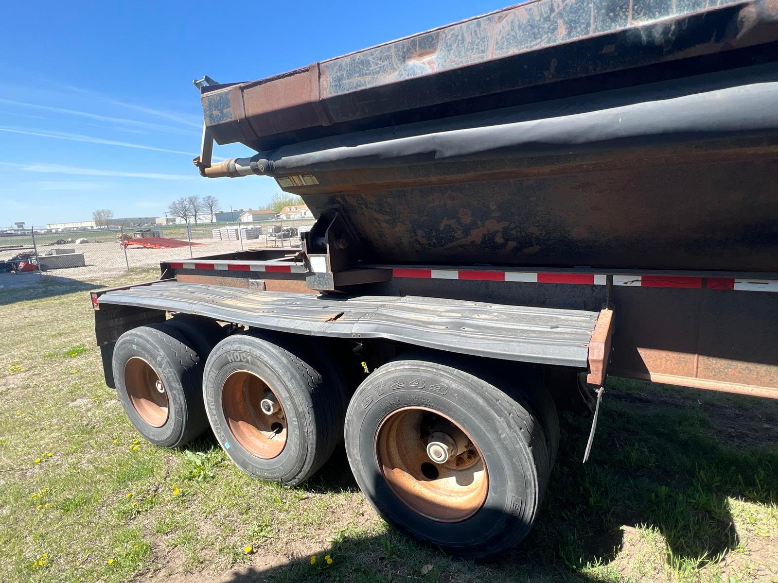 1999 Circle R Ss443 Side Dump Trailer