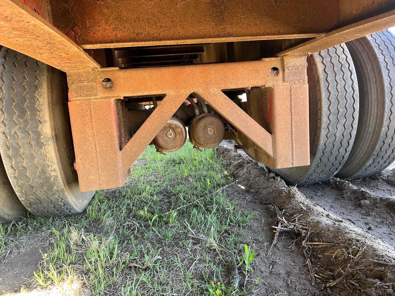 1986 Great Dane 45ft Spread Axle Flatbed Trailer