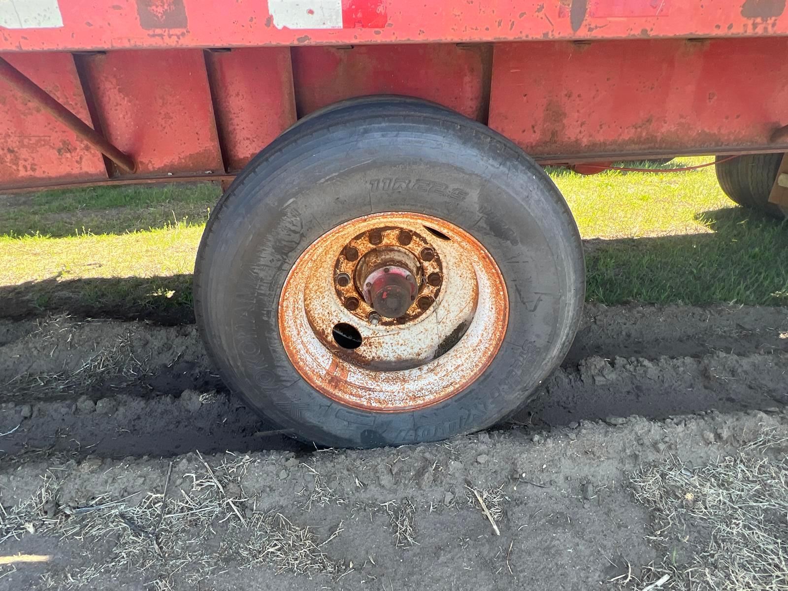 1986 Great Dane 45ft Spread Axle Flatbed Trailer