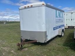 1999 Cargo Mate 18ft Enclosed Trailer