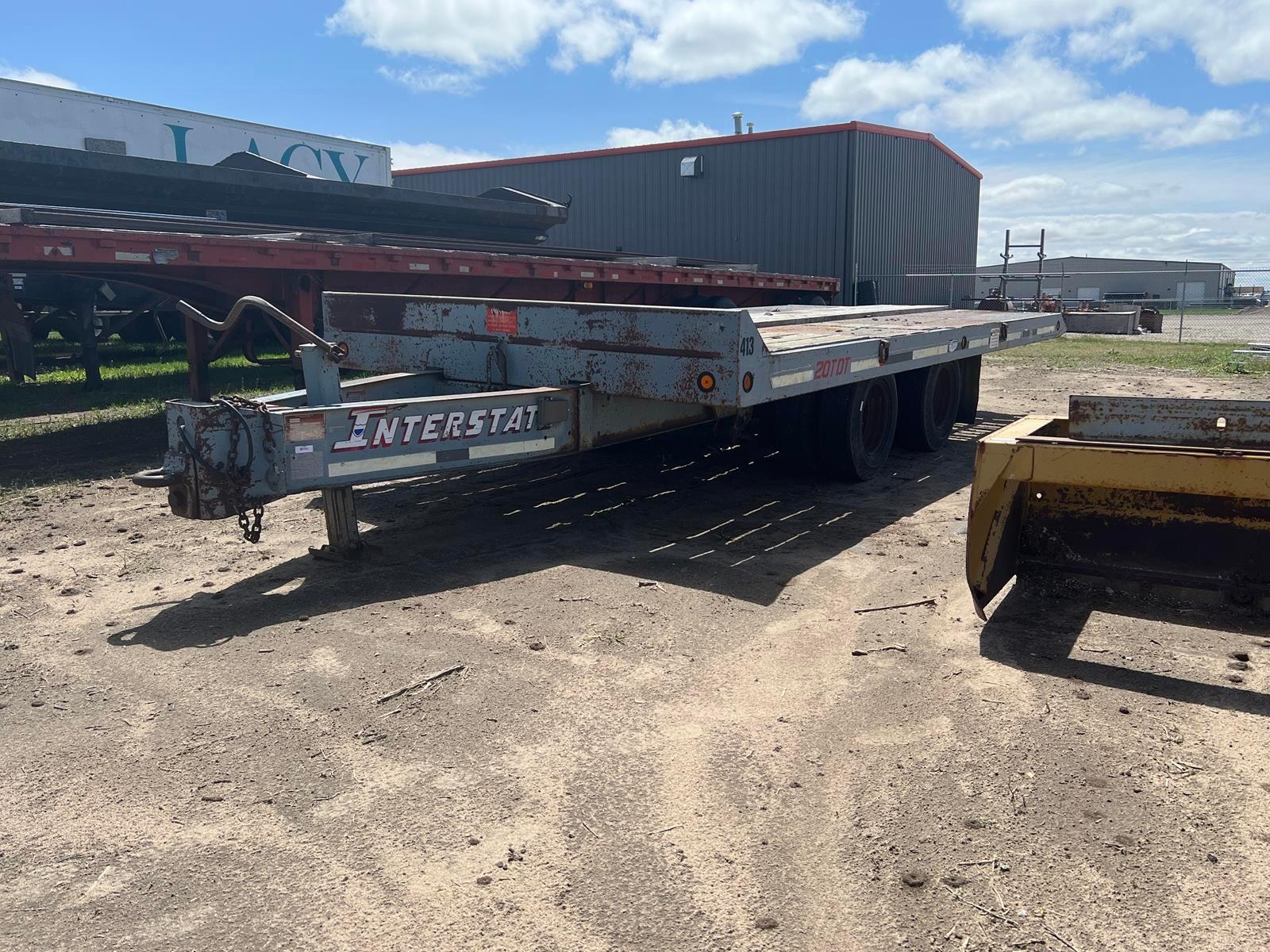 1996 Interstate 20ft Tilt Bed Trailer