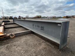 Galvanized Lifting Beam, 24ft