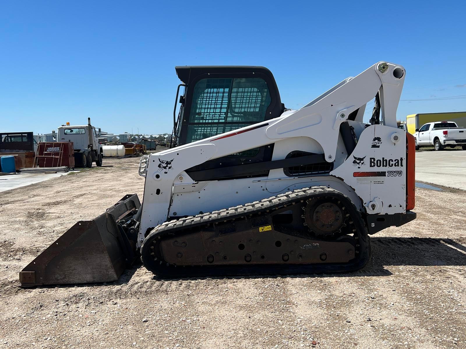 2013 Bobcat T870 Track Skid Steer - Diesel