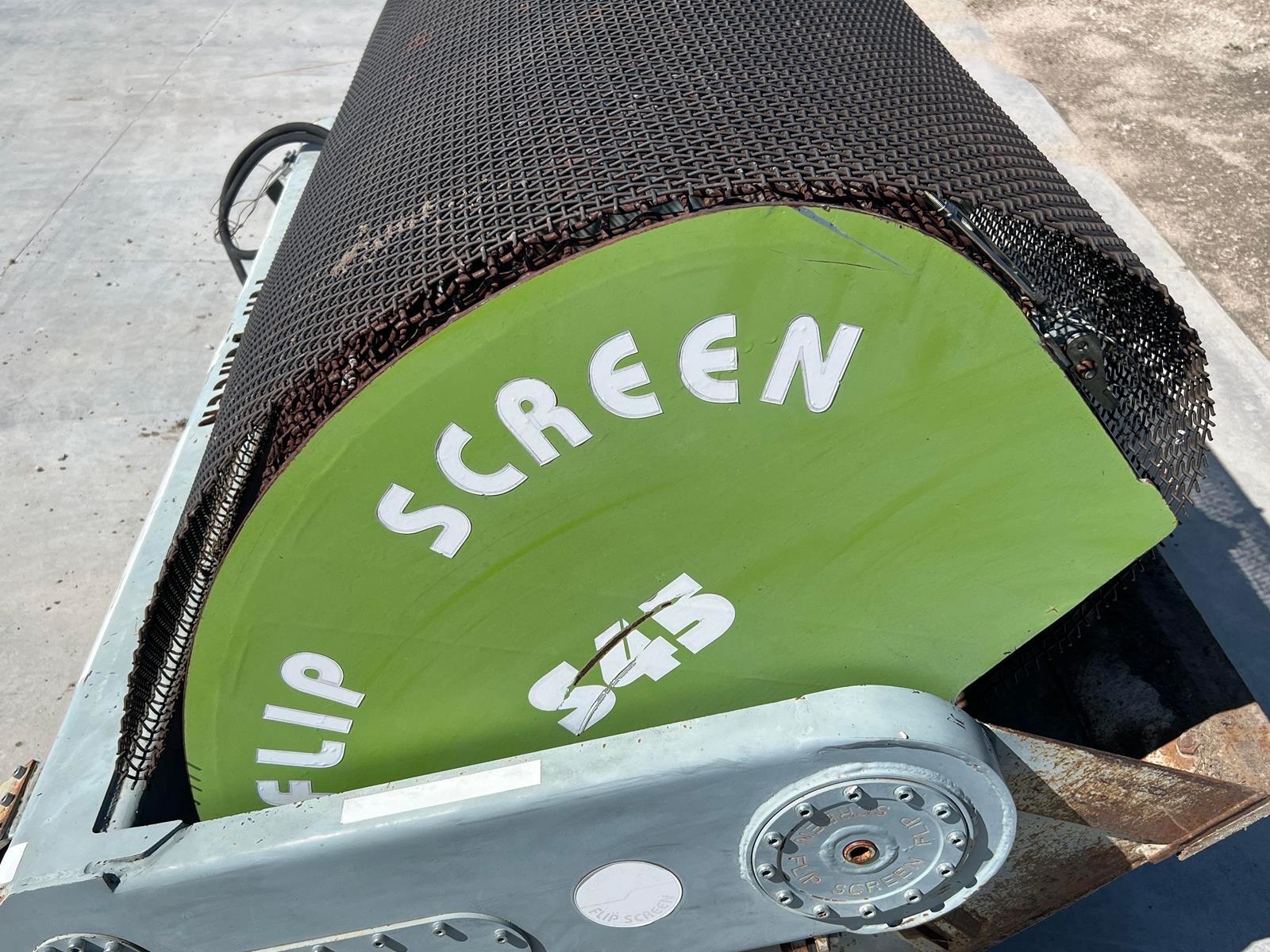 Flip Screen S45 Screening Bucket For Skid Steer